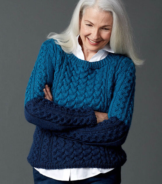 Knit Cable Pullover, image 2