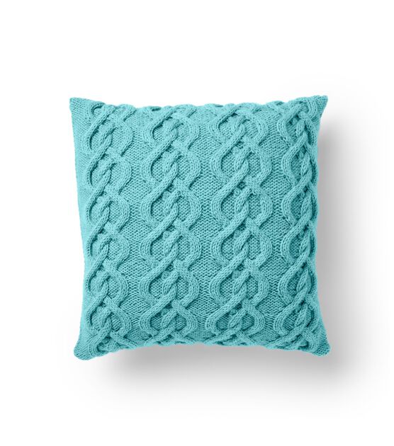 Caron Cable Knit Pillow, image 2