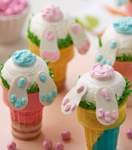 Bunny Butt Cupcakes