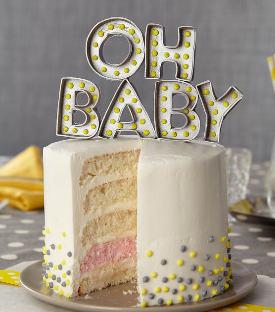 Baby Reveal Cake