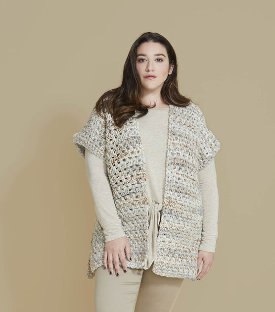 Lion Brand Wool-Ease Thick & Quick Drusilla Top