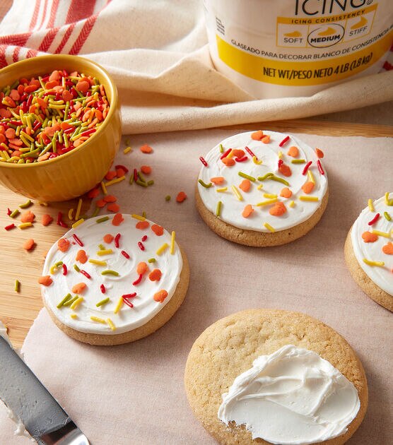 How To Make Easy Pumpkin Sprinkle Cookies