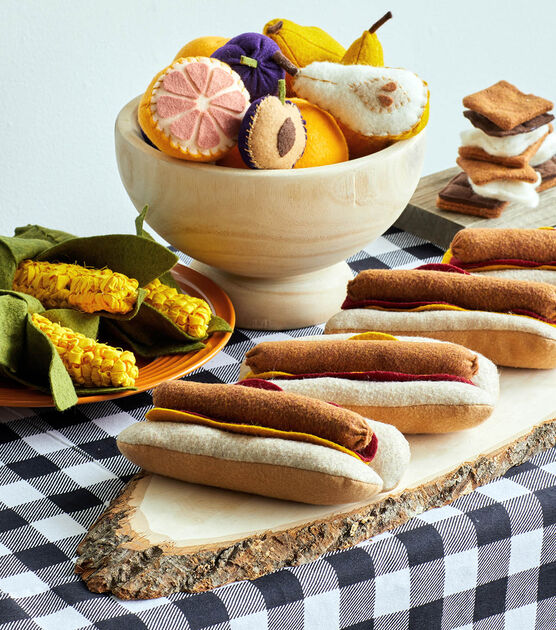 Felt Picnic Food