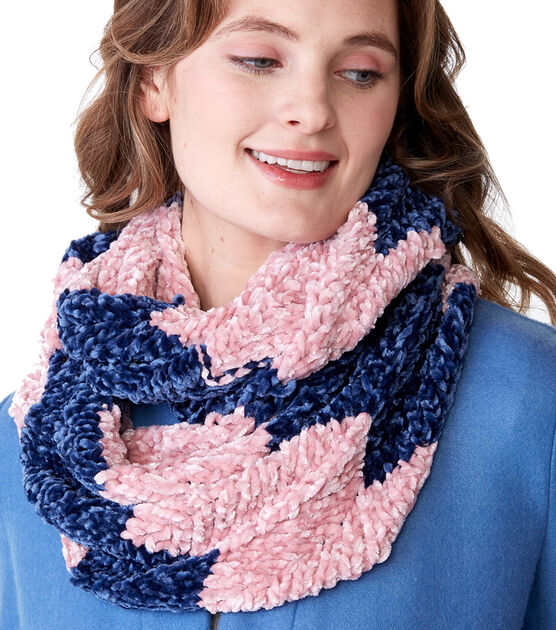 Knit Chevron Cowl