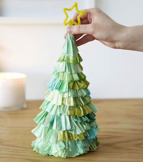 Coffee Filter Christmas Tree