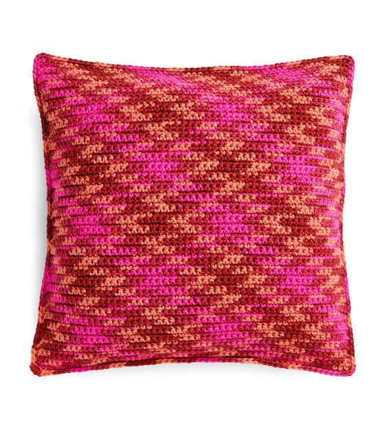Pooling as Planned Crochet Pillow