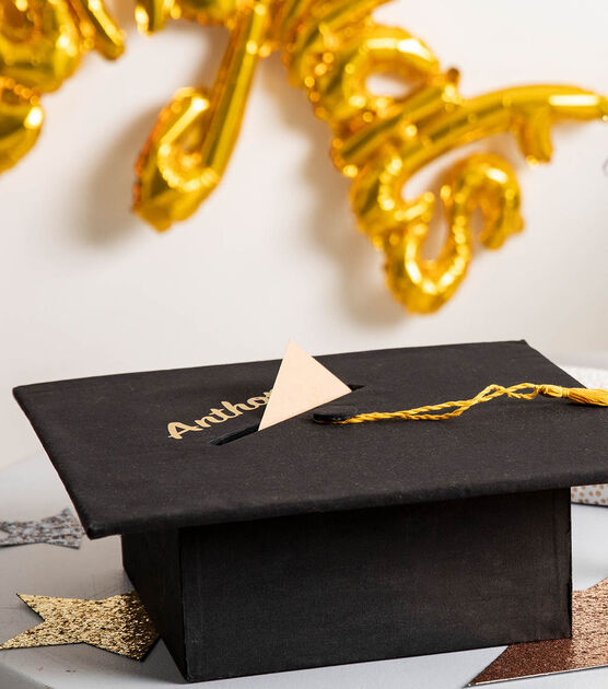 How To Make Grad Cap Card Box Online | JOANN