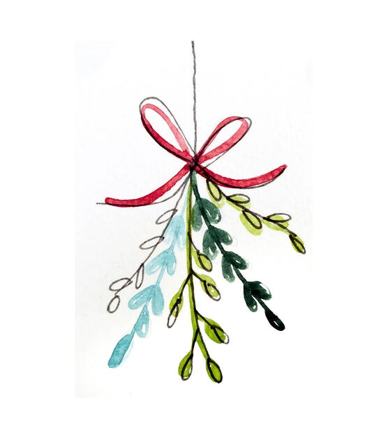 Whimsical Holiday Watercolour Gift Tags, image 2