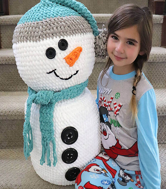 Bernat Giant Crochet Snowman, image 2