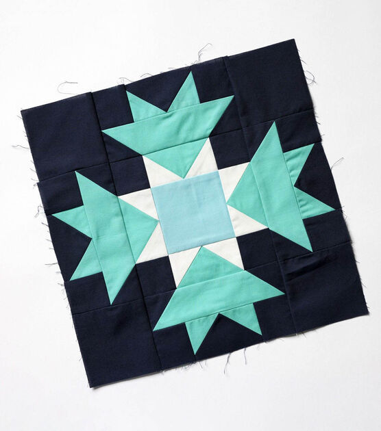 Tulip Star Quilt Block
