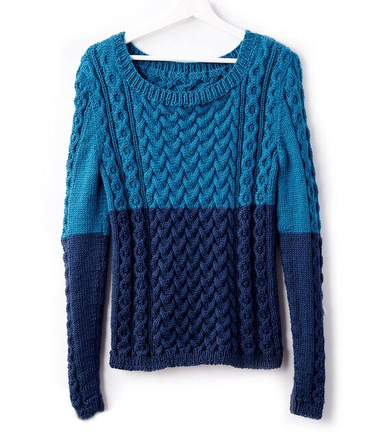 Knit Cable Pullover, image 3
