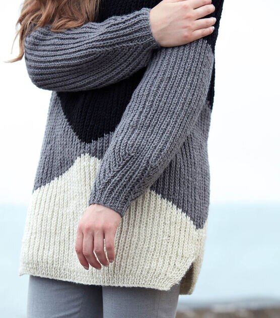 Bold Angles Knit Pullover, image 2
