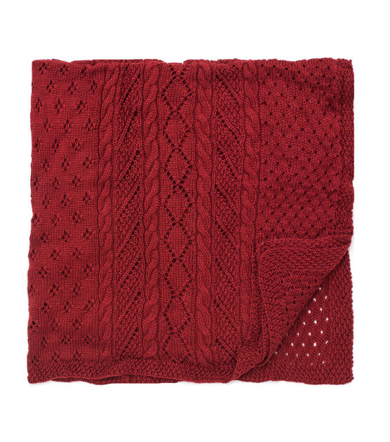 Simply Soft Lace Panel Throw
