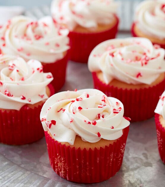 Sweet Peppermint Topped Cupcakes, image 2