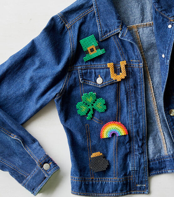 St. Patrick's Day Perler Bead Crafts