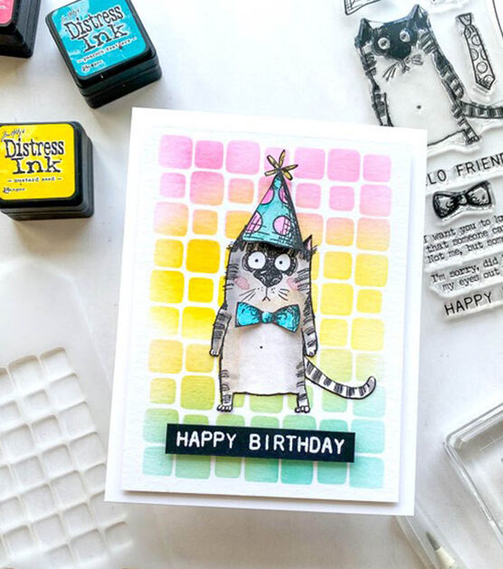Snarky Cat Birthday Card