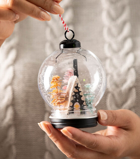 Snow Globe Ornament