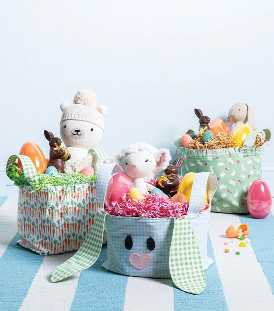 Fabric Easter Basket Totes
