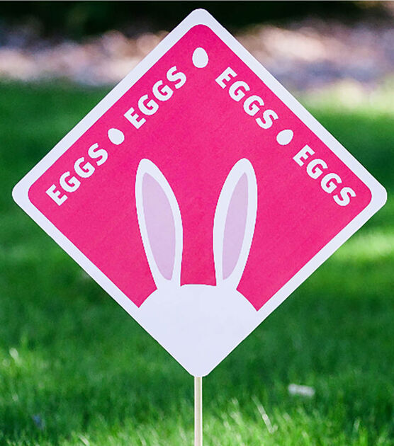 Easter Yard Sign