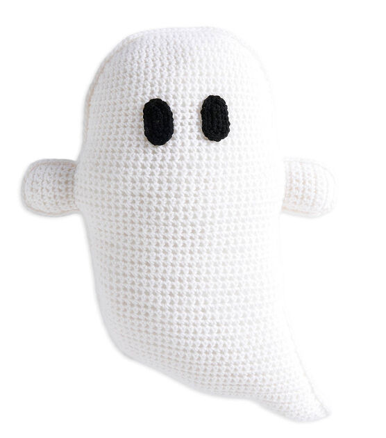 Caron One Pound Crochet Ghost Pillow, image 2