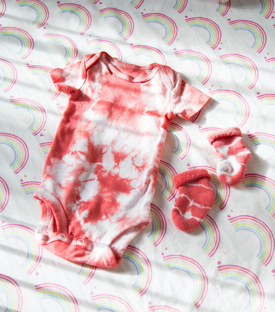 Dyed Baby Onesie & Socks