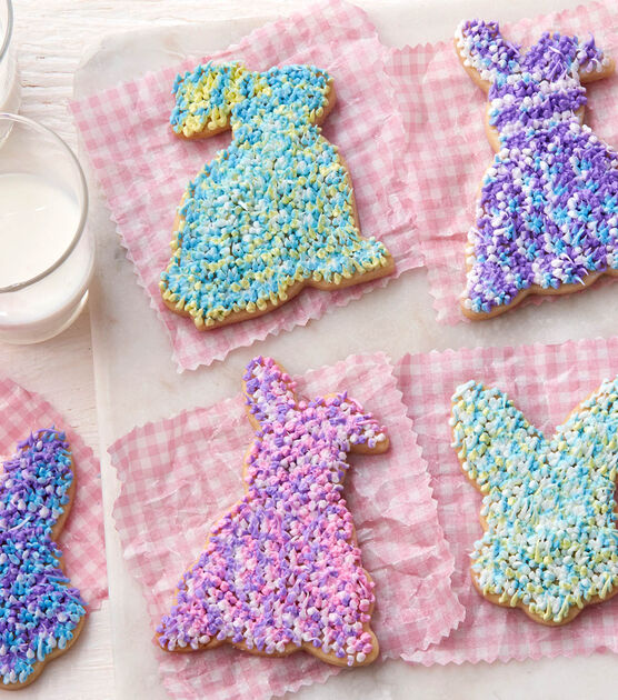 Shag Piping Bunny Cookies