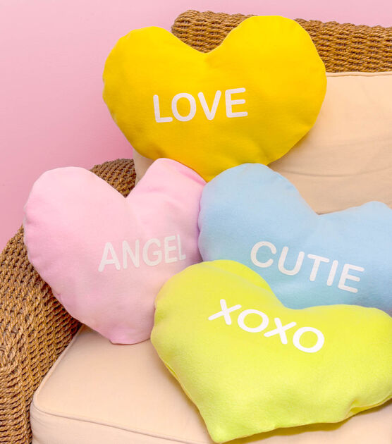 Candy Heart Pillows