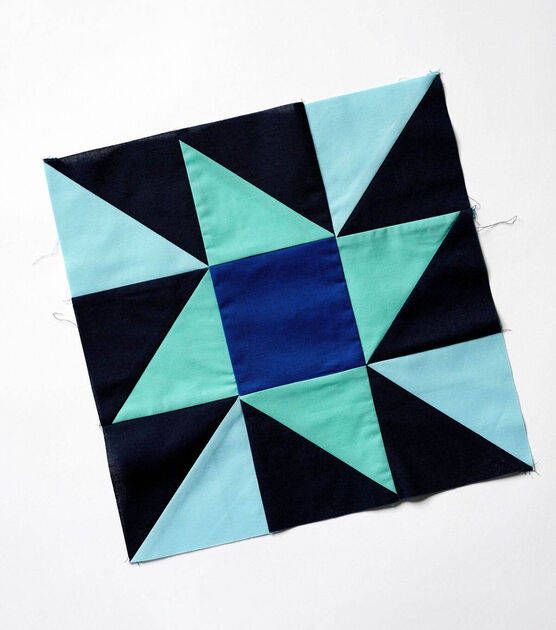 Pinwheel Star Quilt Block