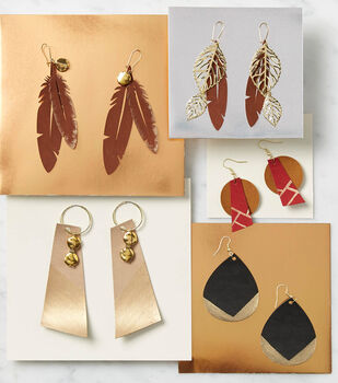Diy Earrings Jewelry Making Projects Joann How To Make Leather Earrings