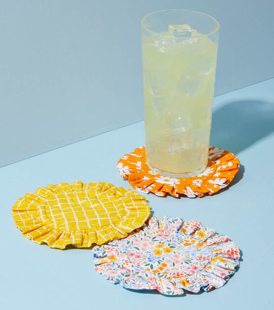 Ruffle Coasters