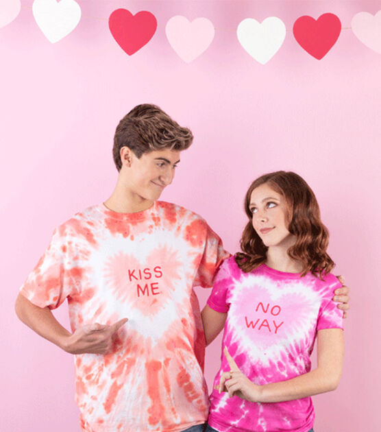 Valentine Day's Tie-Dye Shirts, image 1