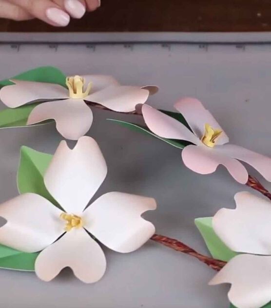 Lia Griffith Paper Dogwood Flower Video, image 1