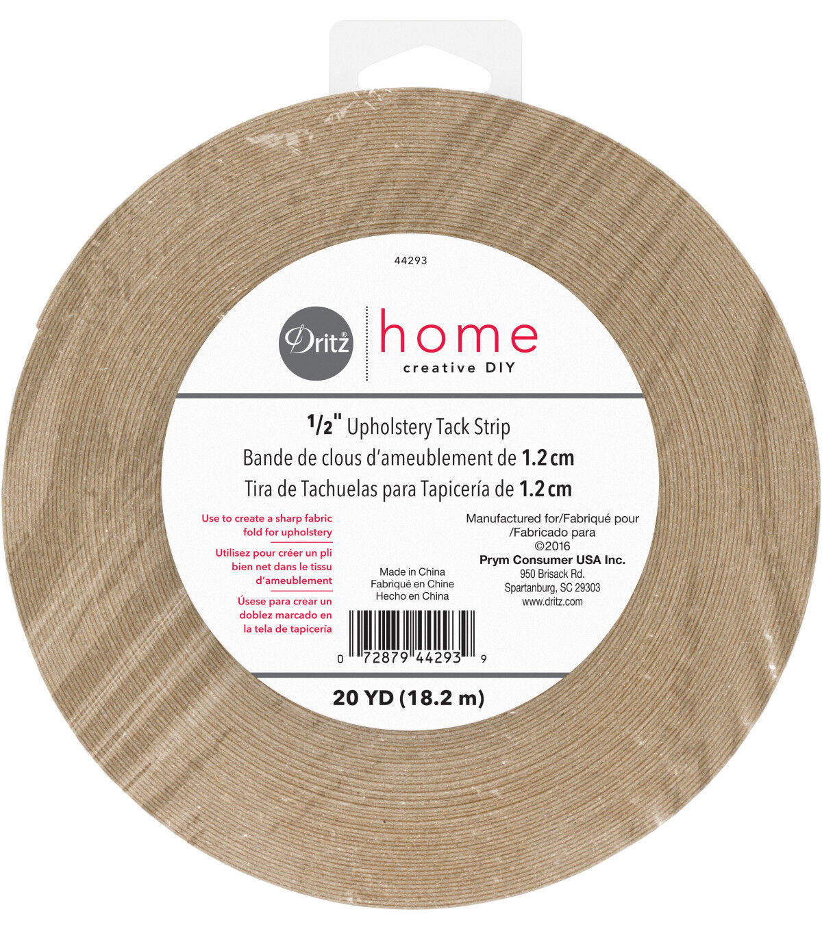 Dritz Home Upholstery Tack Roll, 1/2