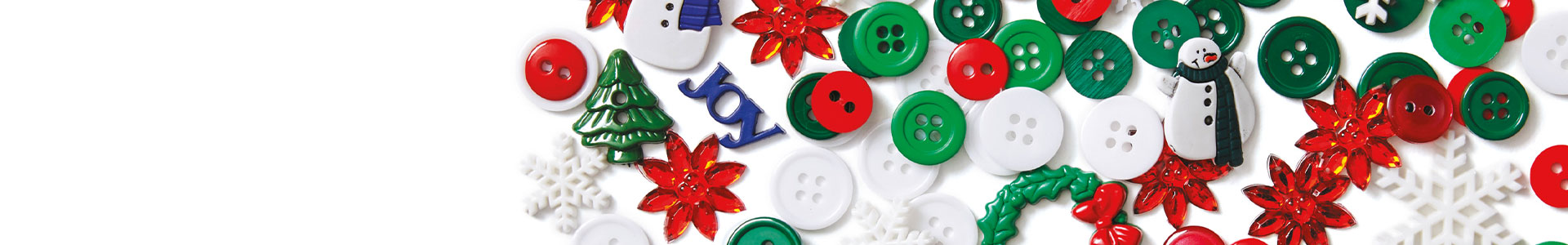 Get in the spirit with our seasonal buttons from Halloween to Christmas & more.