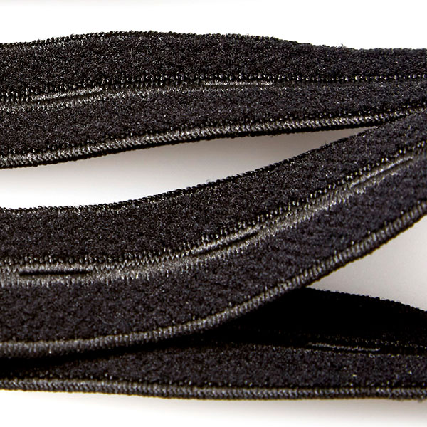 black woven elastic
