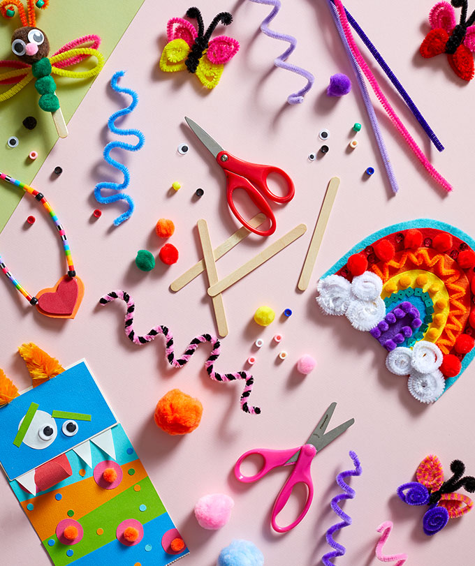 Crafts to keep kids busy