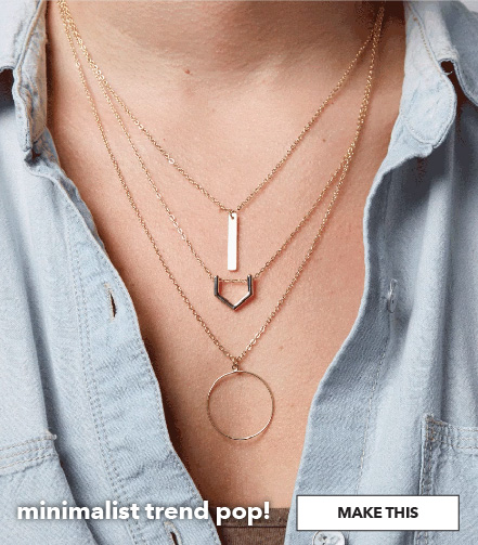 Jewelry Supplies Making Beads Joann Minimalist Jewelry Trend Pop Make This