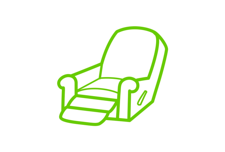 How much fabric do i need to upholster a recliner?