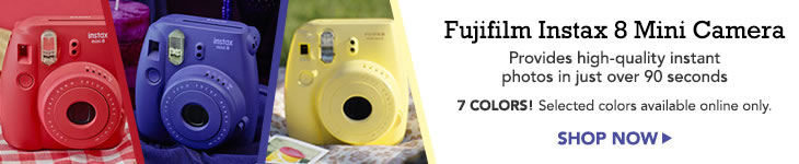 Shop Fuji Instax Mini Cameras at joann.com and JOANN Fabric and Craft Store