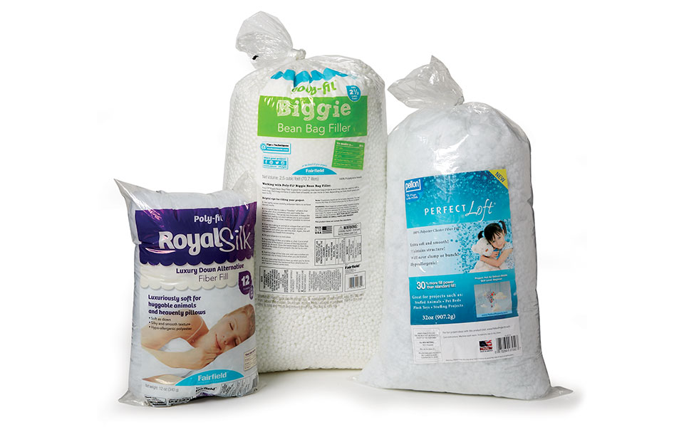 At Joann Stores, we have a great selection of fiberfill for your next project!