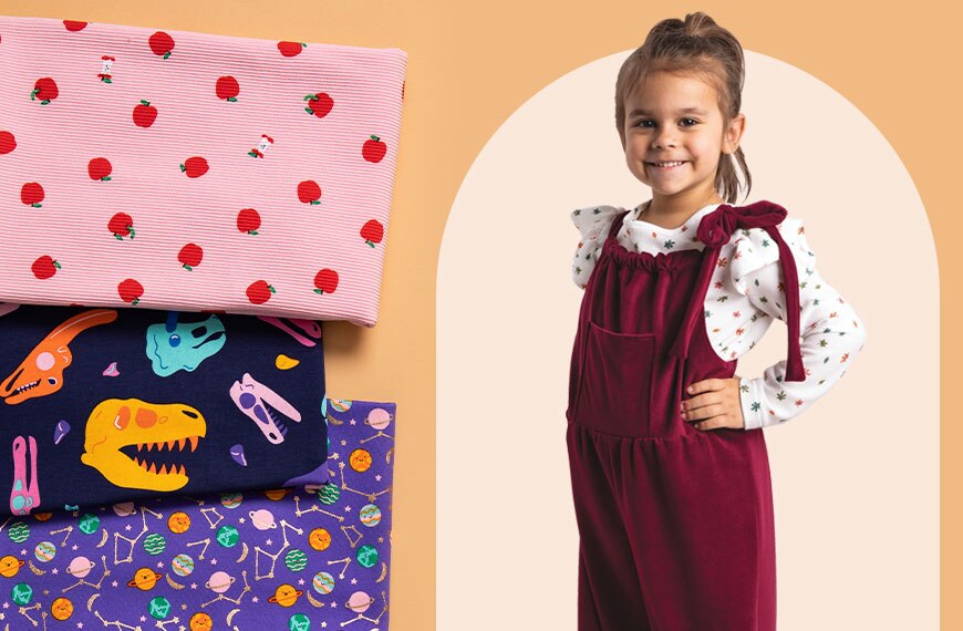 Kids POP! apparel fabric collection