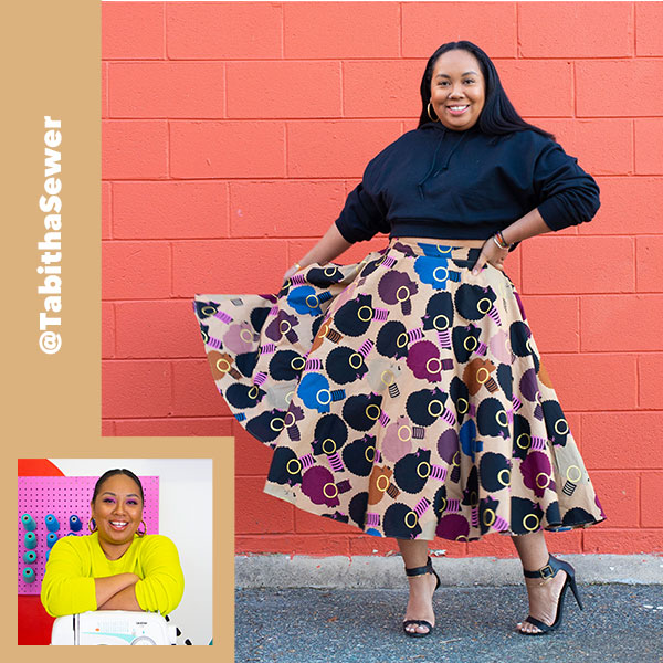 Shop Black History Month Multi Inspiring Phrases Knit Print Fabric