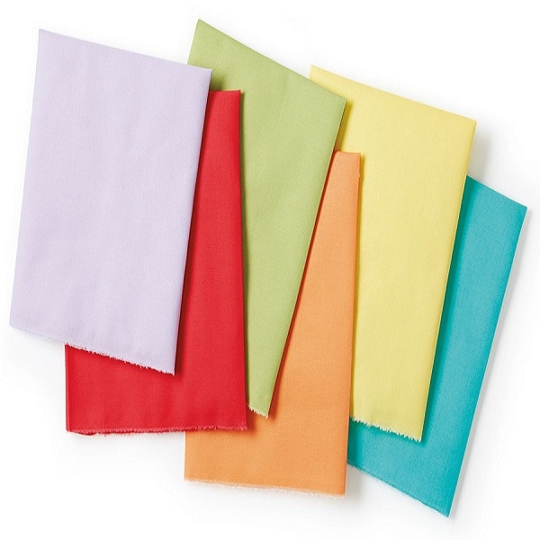 Multicolor Cotton Designer Fabric Block Printed, GSM: 50-100
