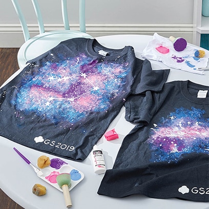 image of galaxy shirts