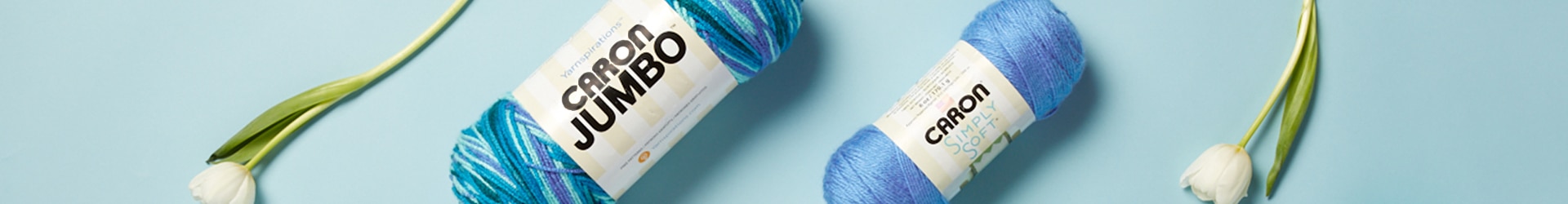 Look for soft & beautiful yarn from Caron for your next knitting or crochet project, as JOANN.