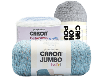 Caron One Pound, Jumbo & Colorama Halo Yarns