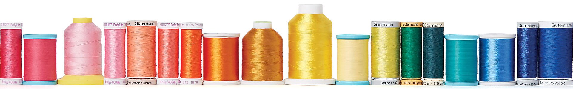We have every type of thread for all your sewing project needs