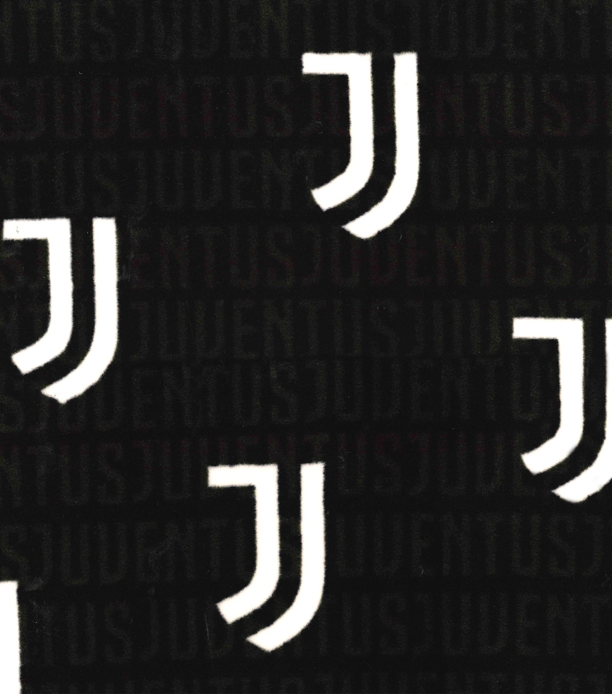 Juventus Football Club Fleece Fabric Logo