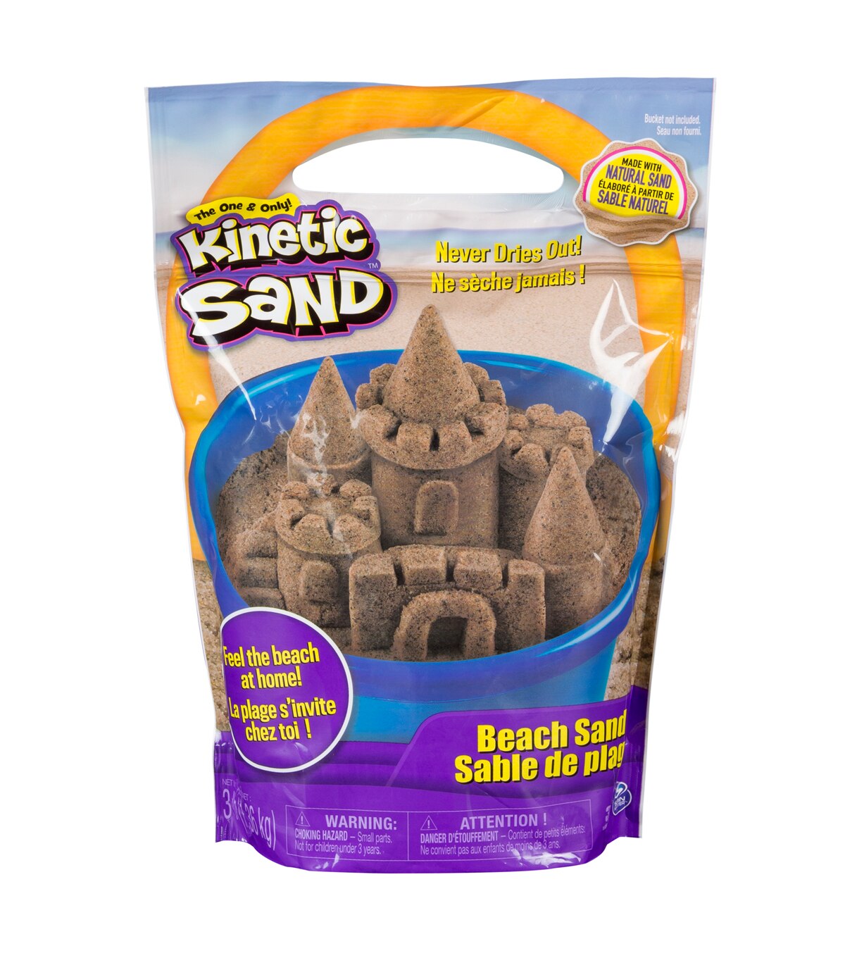 Kinetic Sand 48 oz Beach Sand Natural 