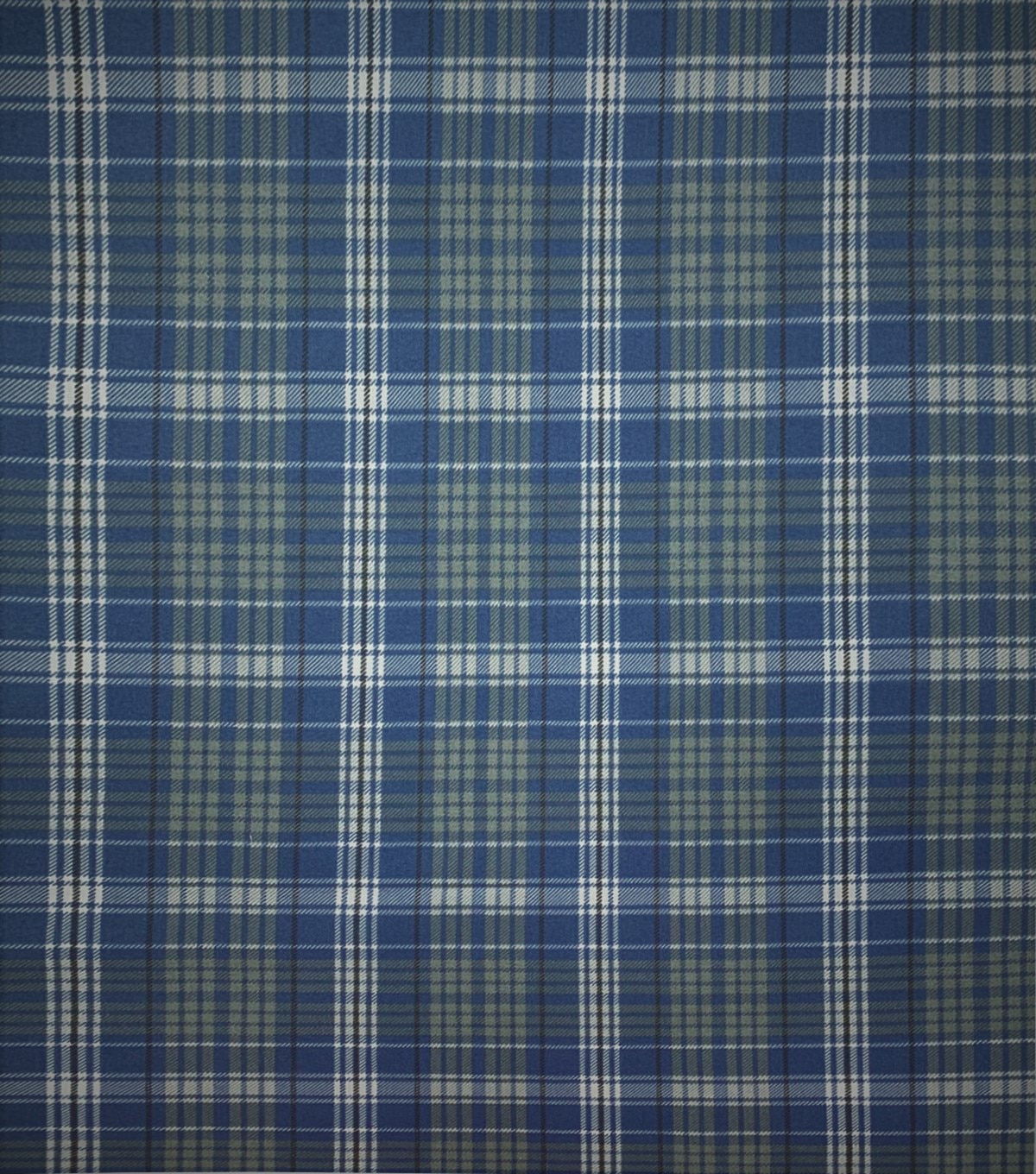 Blue Gray Plaid Keepsake Calico Cotton Fabric JOANN